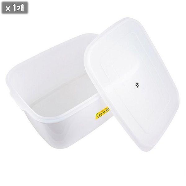  백색 밀폐용기 10호 반찬통 김치보관