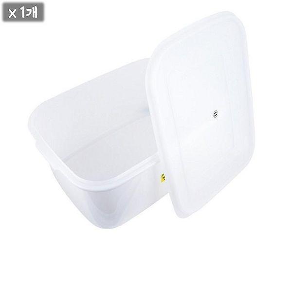  백색 밀폐용기 11호 반찬통 김치보관