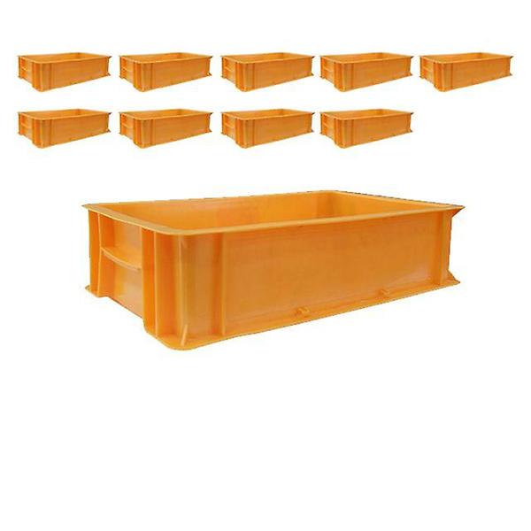  450 X 270 X 120 노란색 플라스틱 공구상자 X 10개입
