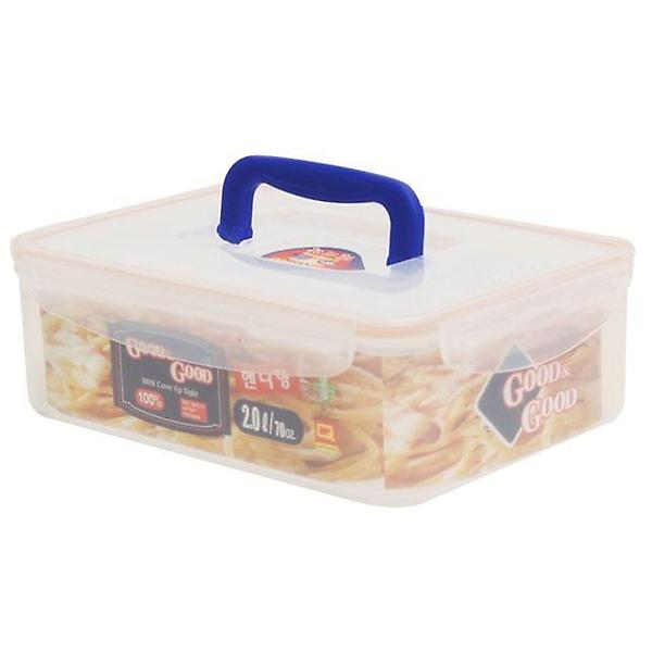  굿앤굿밀폐용기2L(핸디형)
