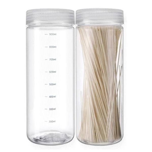  큰 원형 밀폐 용기 냉장 보관함 소분통 1000ML 1개입