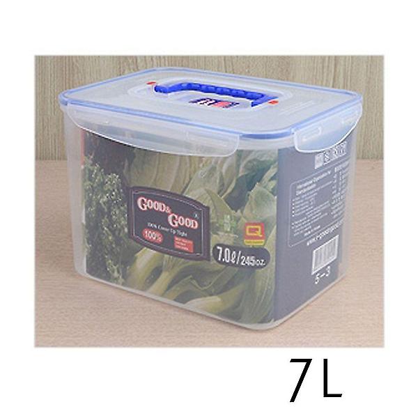  플라스틱 핸디락 밀폐용기 7L 대용량 반찬통 굿앤굿