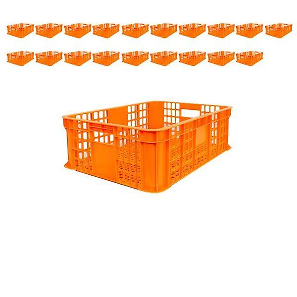  식품 업체에서 사용하는 33L 노랑색 계육 상자 X 20개