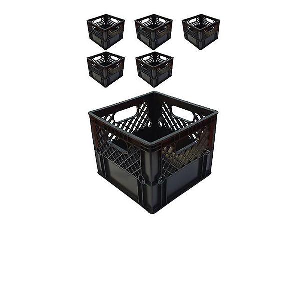  신선하게 우유 보관이 가능한 23L 검정색 상자 X 6개