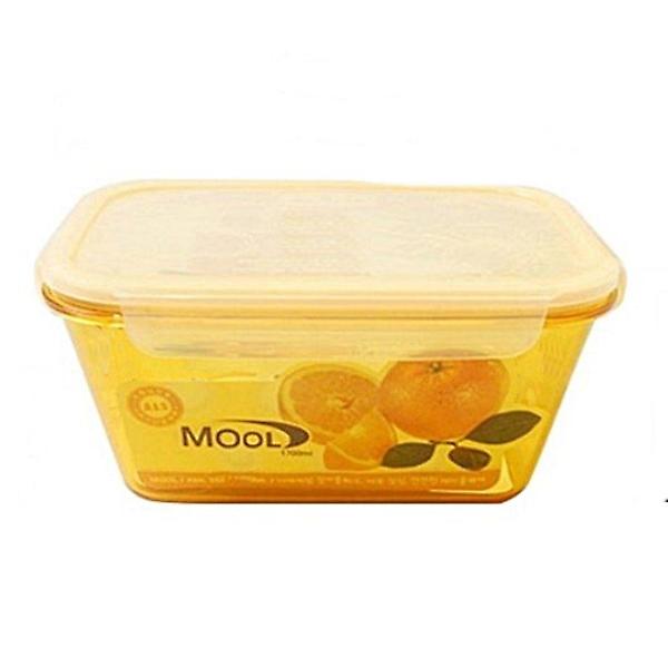  물방울 직사각 밀폐용기 700ml