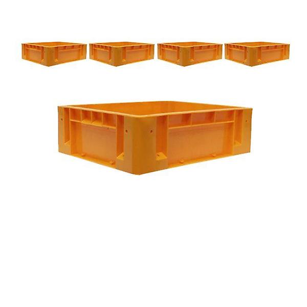  볼트와 자재보관용 480 X 380 X 153 노랑 상자 5개입