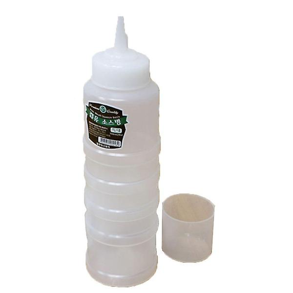  뚜껑 소스병 700ml-특대 조미료통 머스타드통 오일통