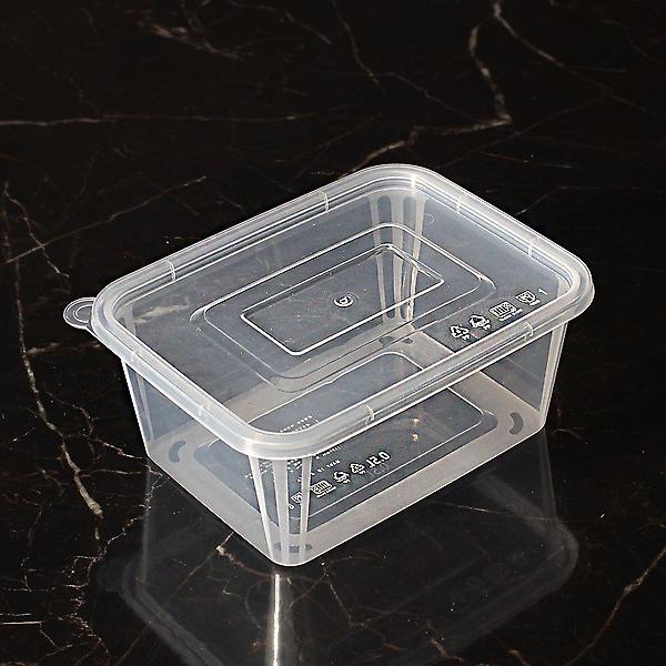  플라스틱용기 TY 사출 사각 밀폐 0.5L 800세트 다회