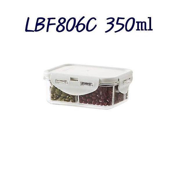  락앤락 비스프리 스테커블 직사각 칸칸 350ml LBF806C