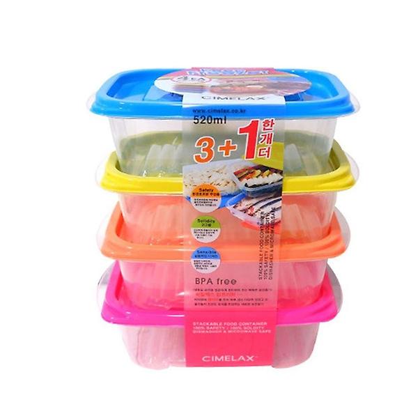  킵프리저 씨밀렉스 냉동실 전용용기 520ml(4P)