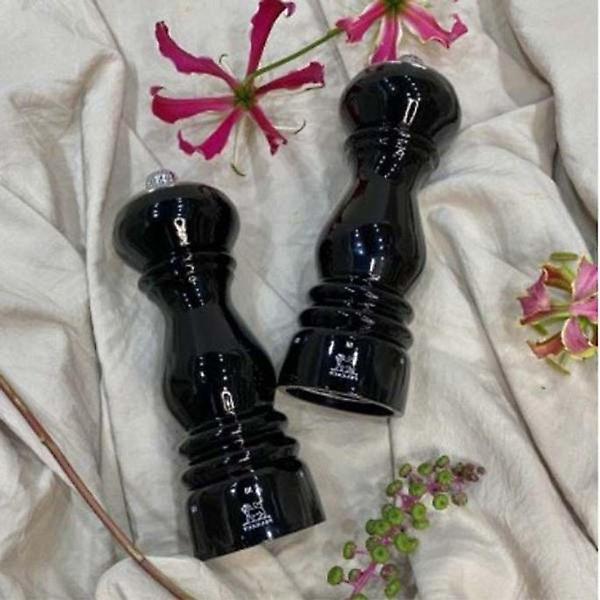  솔트밀 소금갈이 그라인더 분쇄기 소금통 블랙 18cm