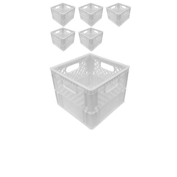  신선하게 우유 보관이 가능한 23L 흰색 상자 X 6개입