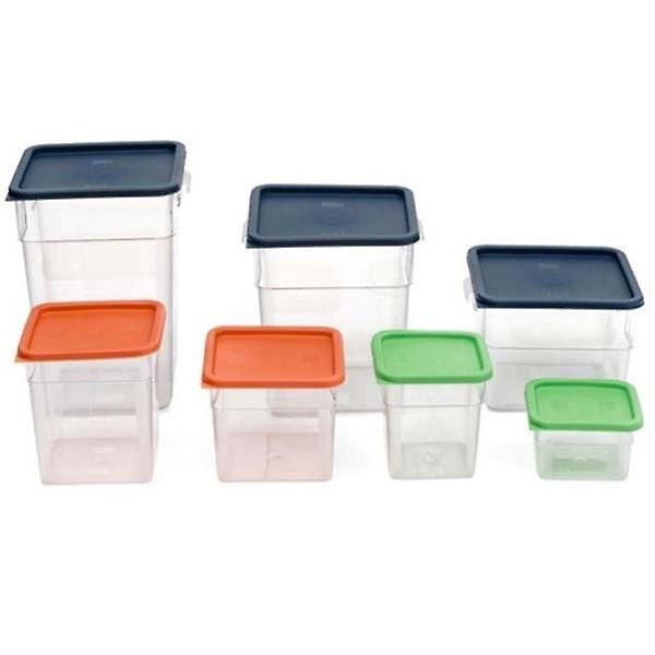  밀폐 용기 반찬통 찬기 냉장고 보관 용기 사각 2qt