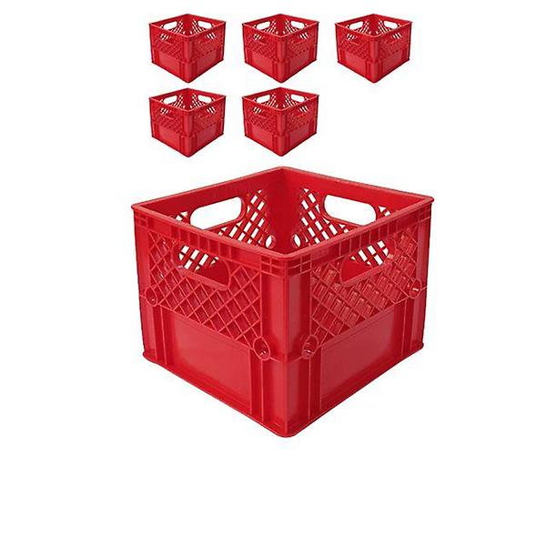 신선하게 우유 보관이 가능한 23L 빨강색 상자 X 6개