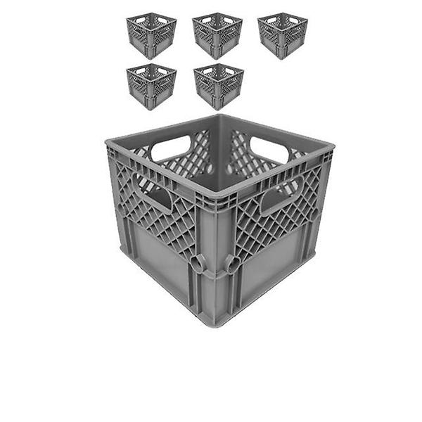  신선하게 우유 보관이 가능한 23L 회색 상자 X 6개입