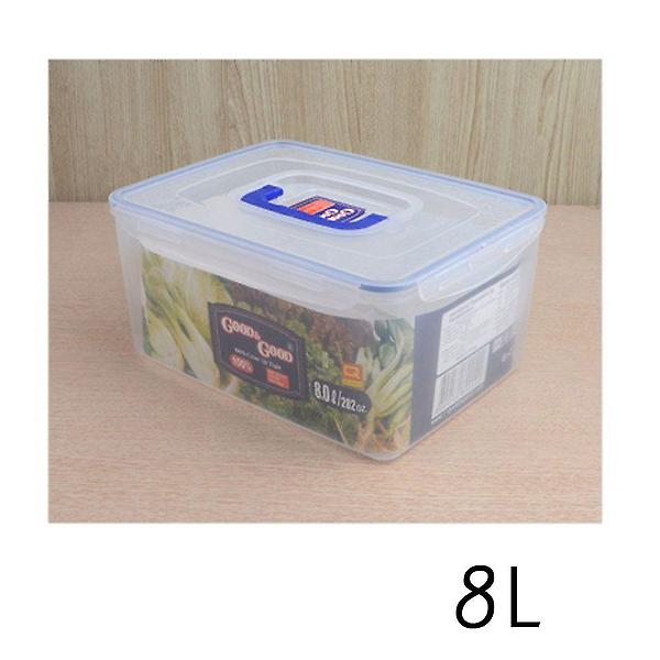  플라스틱 다용도 핸디락 김치통 반찬통 밀폐용기 8L