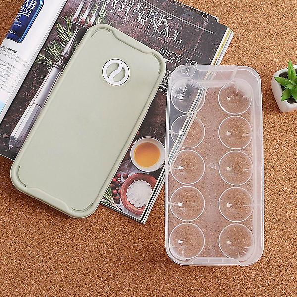  날짜 다이얼 10구 계란케이스 구매일표시 달걀보관함