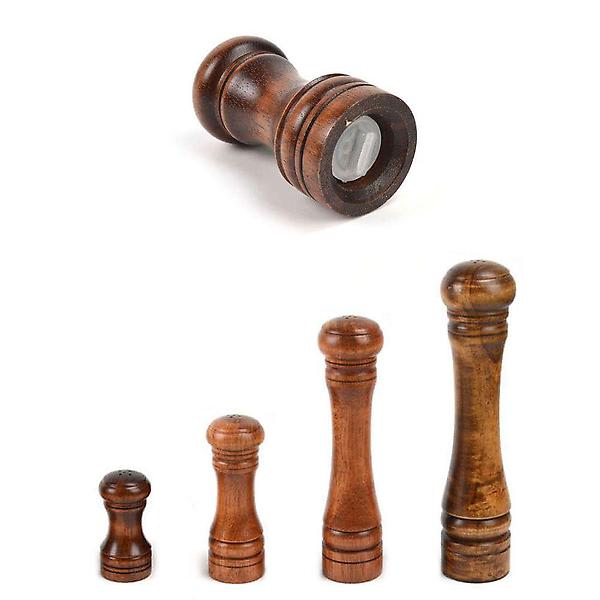  요리사 쉐프용 나무 소금통 후추통 15.5cm 8호