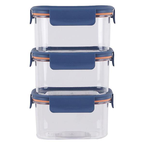  디디샵 비스프리 모듈러 직사각 밀폐 용기 450ml 3p