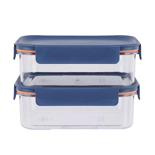  디디샵 비스프리 모듈러 직사각 밀폐 용기 910ml 2p