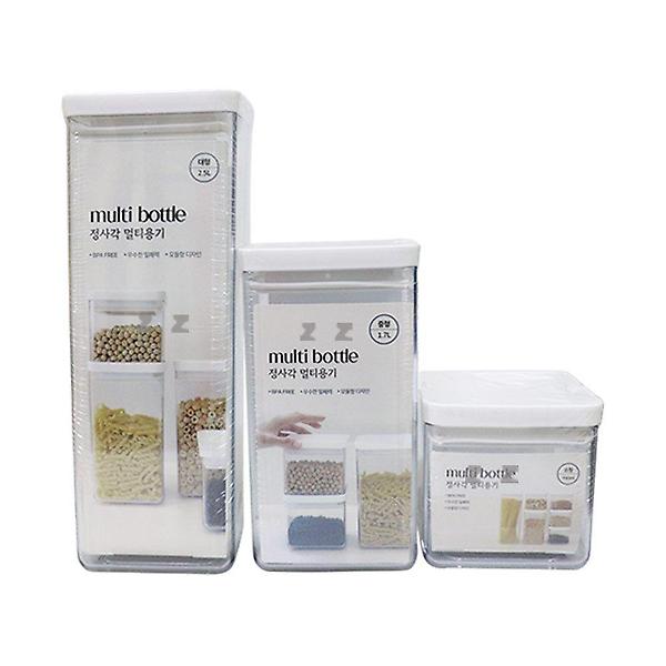  IS-SA 플라코 정사각 멀티용기 대형 2.5L