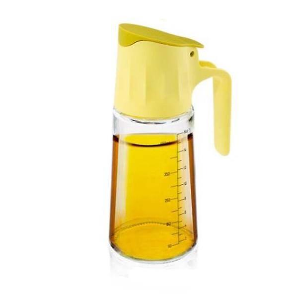  시노글라스 오일병 소스 기름병 양념통 500ml 옐로우