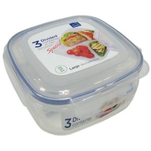  락앤락 3칸 나눔찬통 1.5L 샌드위치 반찬 야채 채소