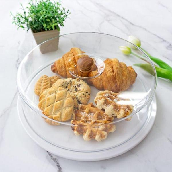  투명 푸드 커버 케이크 빵보관 과일 접시 음식 덮개