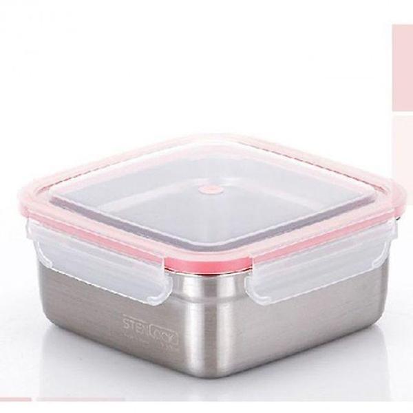  밀폐용기 1200ml 냉장고 정사각 스텐 스텐락 반찬통
