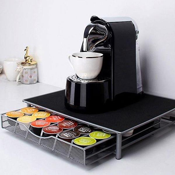  샤인빈 서랍식 캡슐커피거치대 36구 커피머신 보관