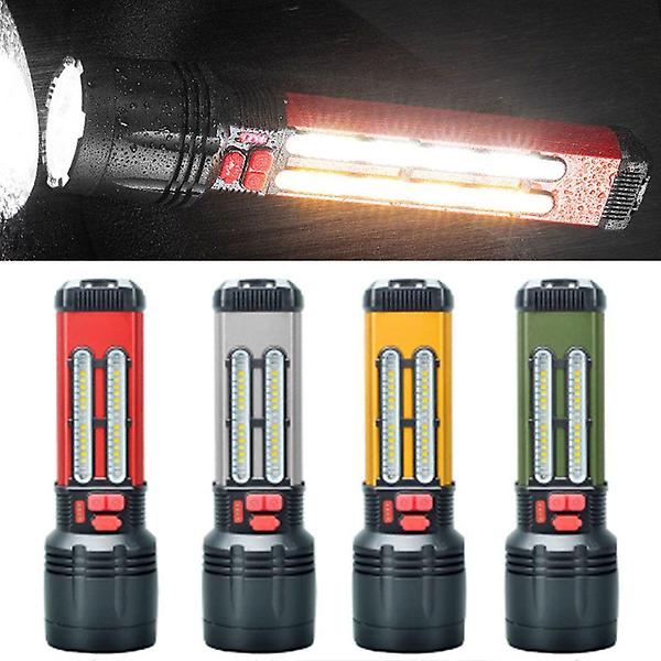  고성능 태양열 손전등 랜턴 충전식 캠핑 충전 후레쉬