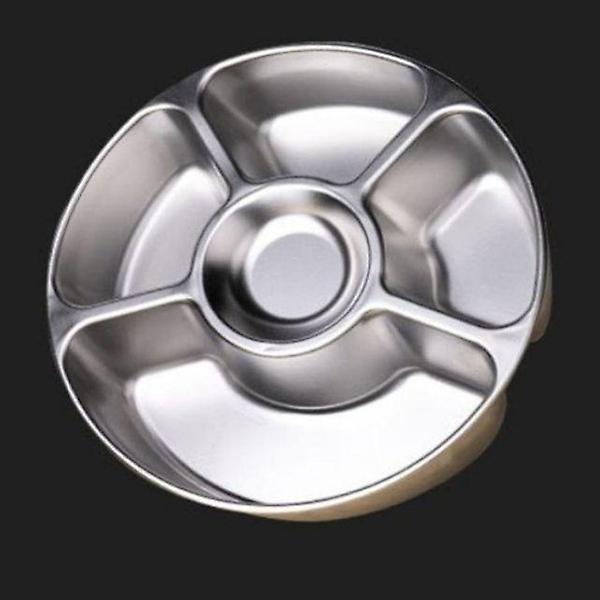  스텐 나눔 스텐찬합 찬합 반찬그릇 원형 반찬통 접시