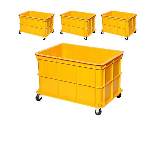  액체용기로도 사용하는 플라스틱 상자 130L X 4개입