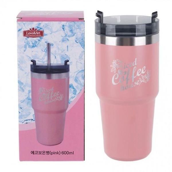  307197 보온병 600ml 핑크 에코