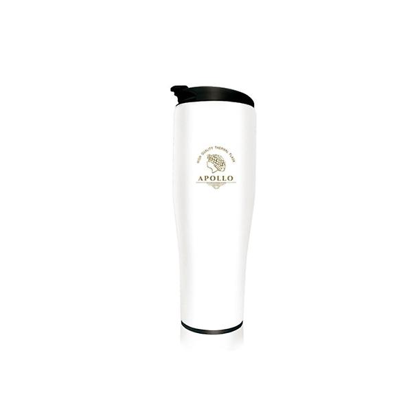  아폴로 국산 스텐 진공 텀블러 화이트 750ml