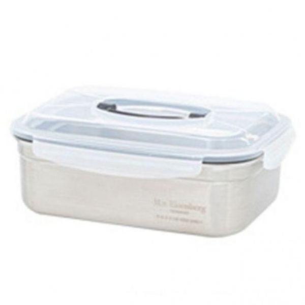  2800ml 스텐반찬통 찬기 김치통 정사각 반찬통 밀폐용