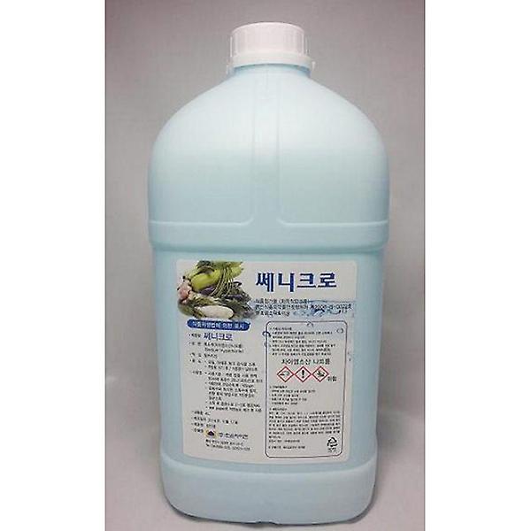  쎄니크로 4L 염소소독제 야채과일소독제