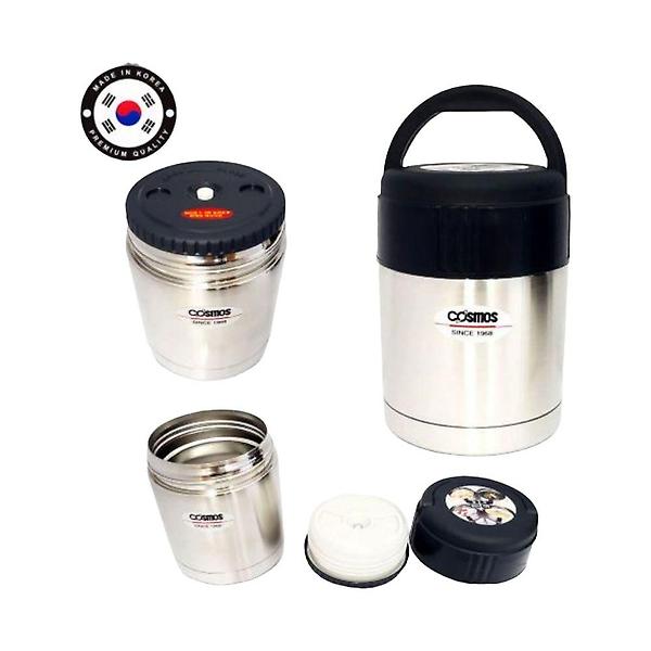  안전밸브 속마개 접이식 손잡이 다용도 보냉 보온용기