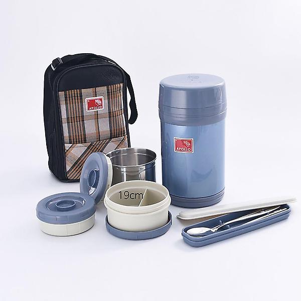  아폴로 국내산 보온도시락 1100ml