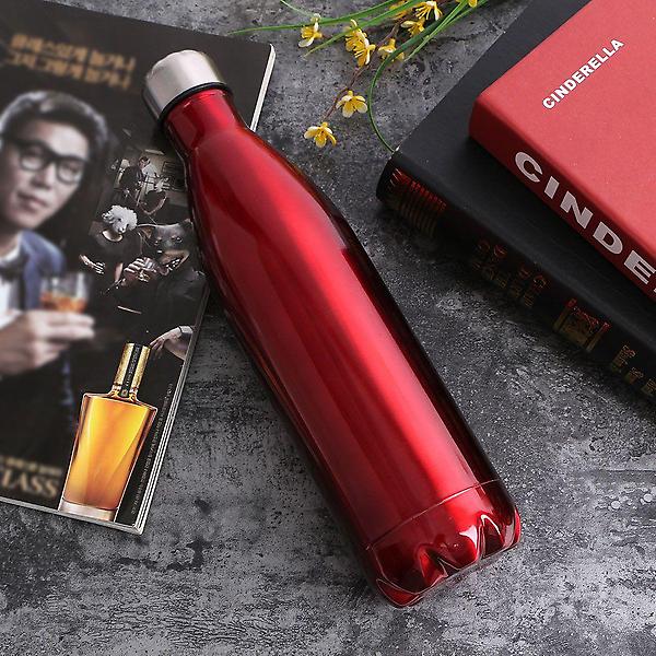  스텔라 유광 진공 보온병(750ml) (레드) 스텐 보냉병