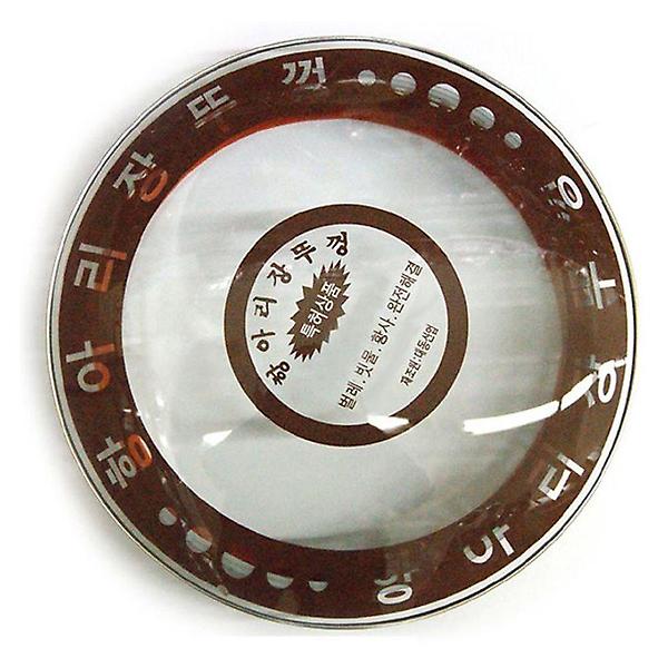  항아리 뚜껑 된장 단지 장독 유리 뚜껑 1호 20cm
