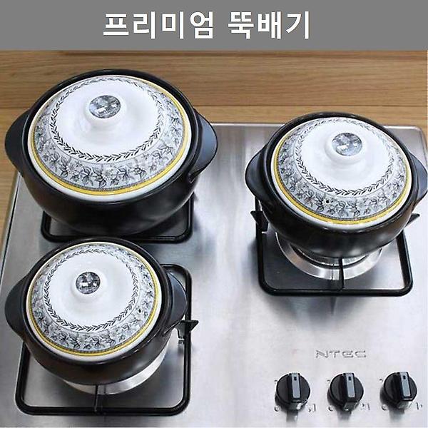  독특한 뚜껑 디자인 뚝배기 주방 업소 용품 키친 웨어