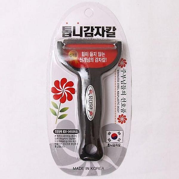  톱니바퀴감자칼 10개 감자깎는칼 채칼 톱니감자칼