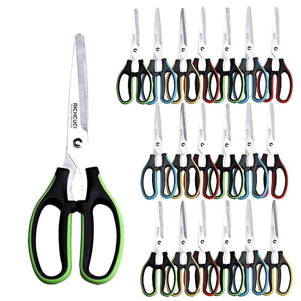  투칼라양손가위(사색)_벌크 20개묶음세트