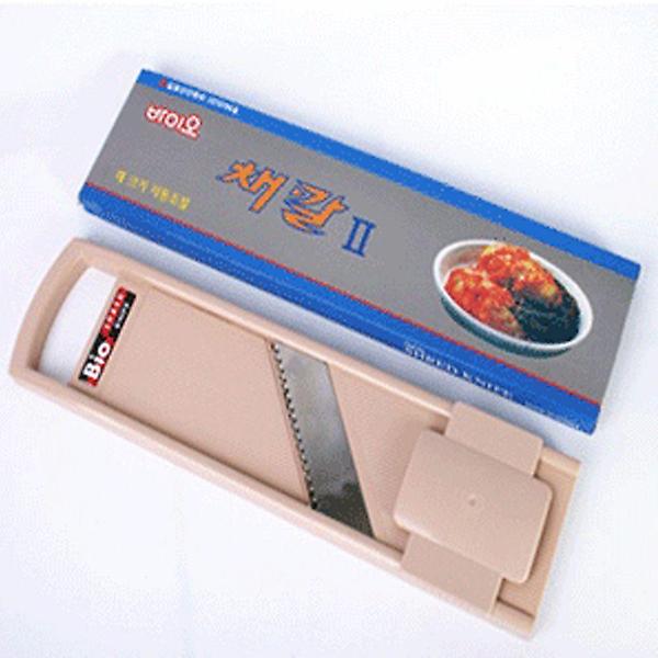  이태리산업 바이오채칼2 슬라이서 채썰기 강판 무생채