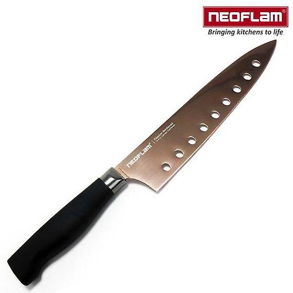  네오플램 칼 티타늄코팅 로즈골드 20cm 홀식도(쉐프)