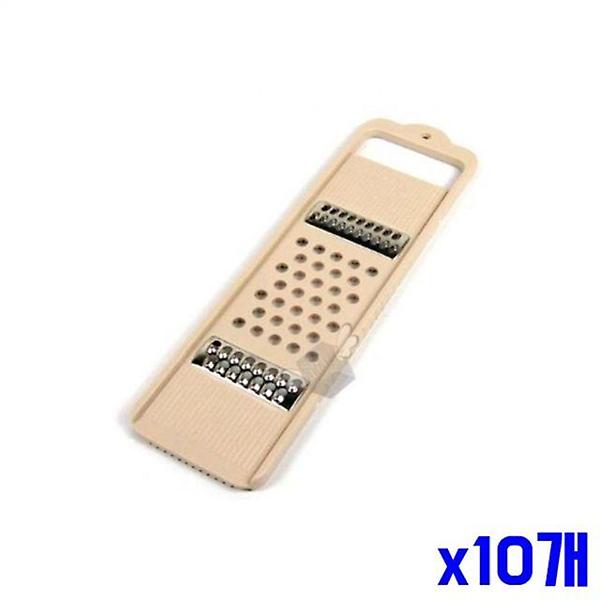  베이지 다기능 채칼 x10개 슬라이스칼 커팅 채써는칼