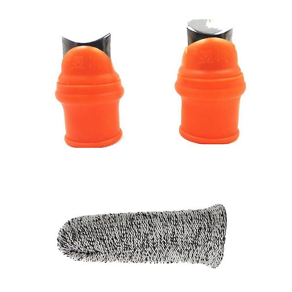  IS-SA 베임방지 채소 야채 엄지 칼 45도칼