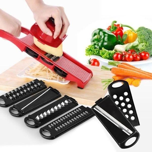  다용도 주방 재료손질 채칼 채썰기칼 칼날교체형 8종