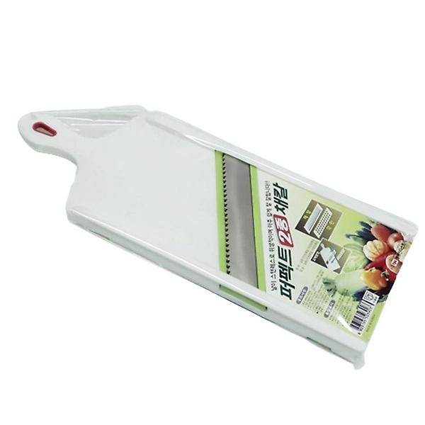  퍼펙트2종 채칼 채썰기용칼 주방강판 만능슬라이서 조